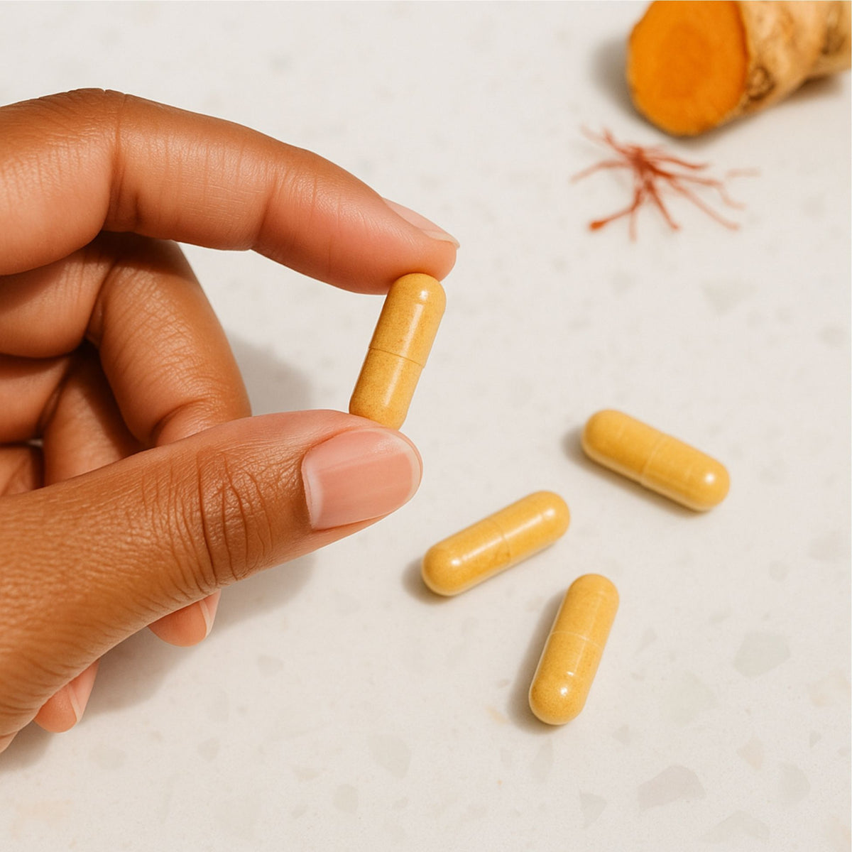Saffron Complex with Turmeric & Aswagandha